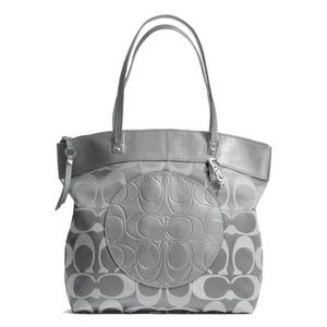 Coach Gray Tote Bag